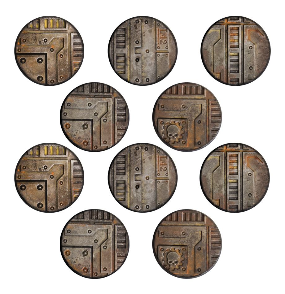 Necromunda: Necromunda 32mm Bases box art