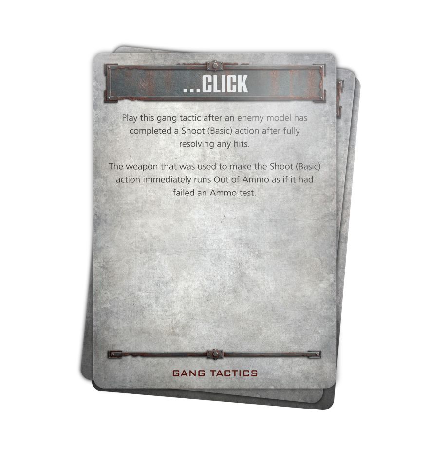 Necromunda: Core Gang Tactics Cards cover
