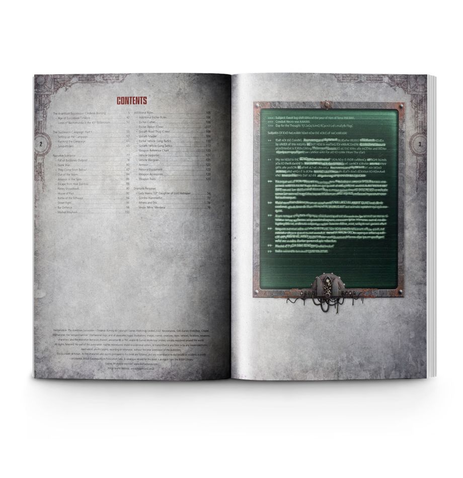 Necromunda: The Aranthian Succession – Cinderak Burning cover
