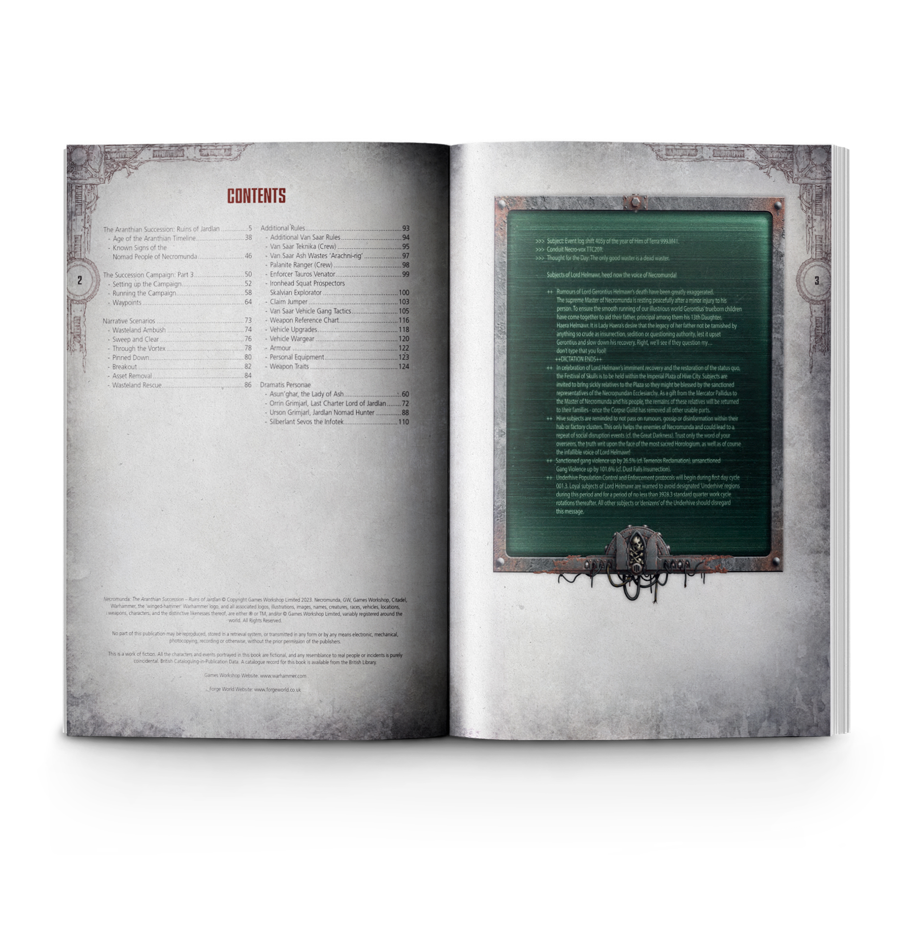 Necromunda: The Aranthian Succession – Ruins of Jardlan cover