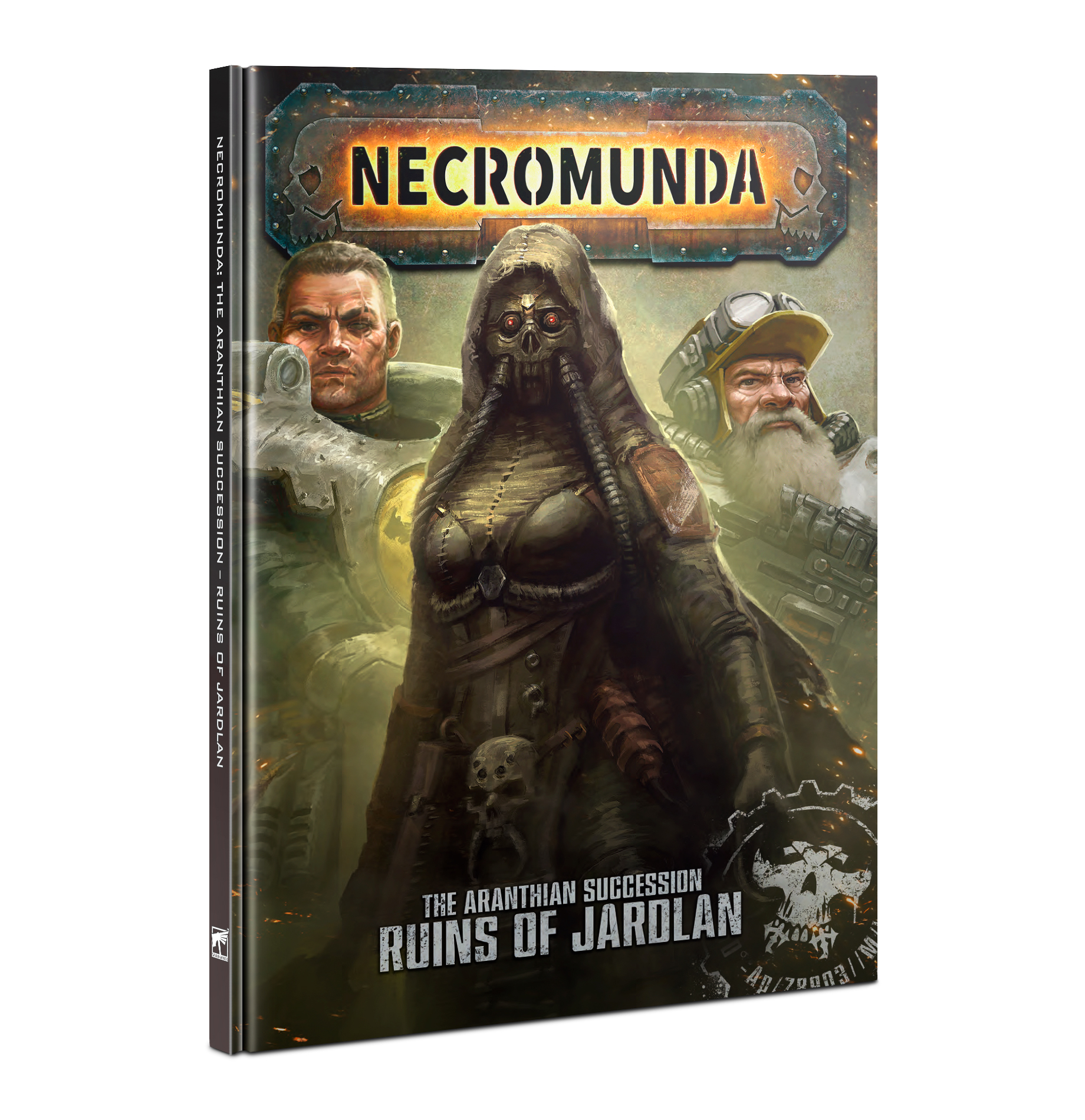 Ukázka stránek knihy Necromunda