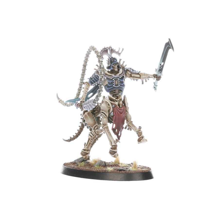 Close-up view of Teratic Cohort miniatures