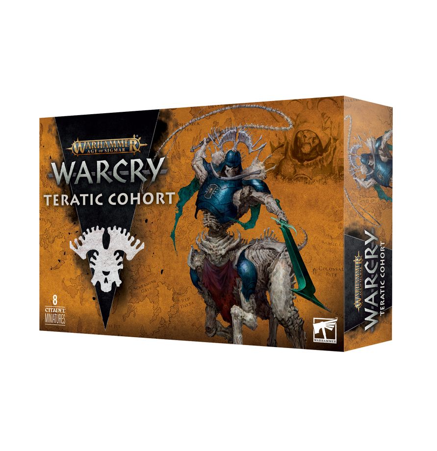 Teratic Cohort in battle formation
