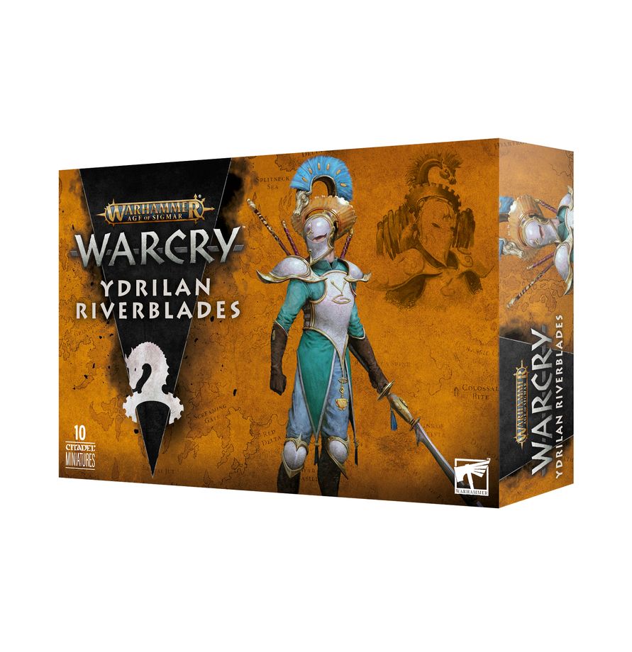 Ydrilan Riverblades warband in action