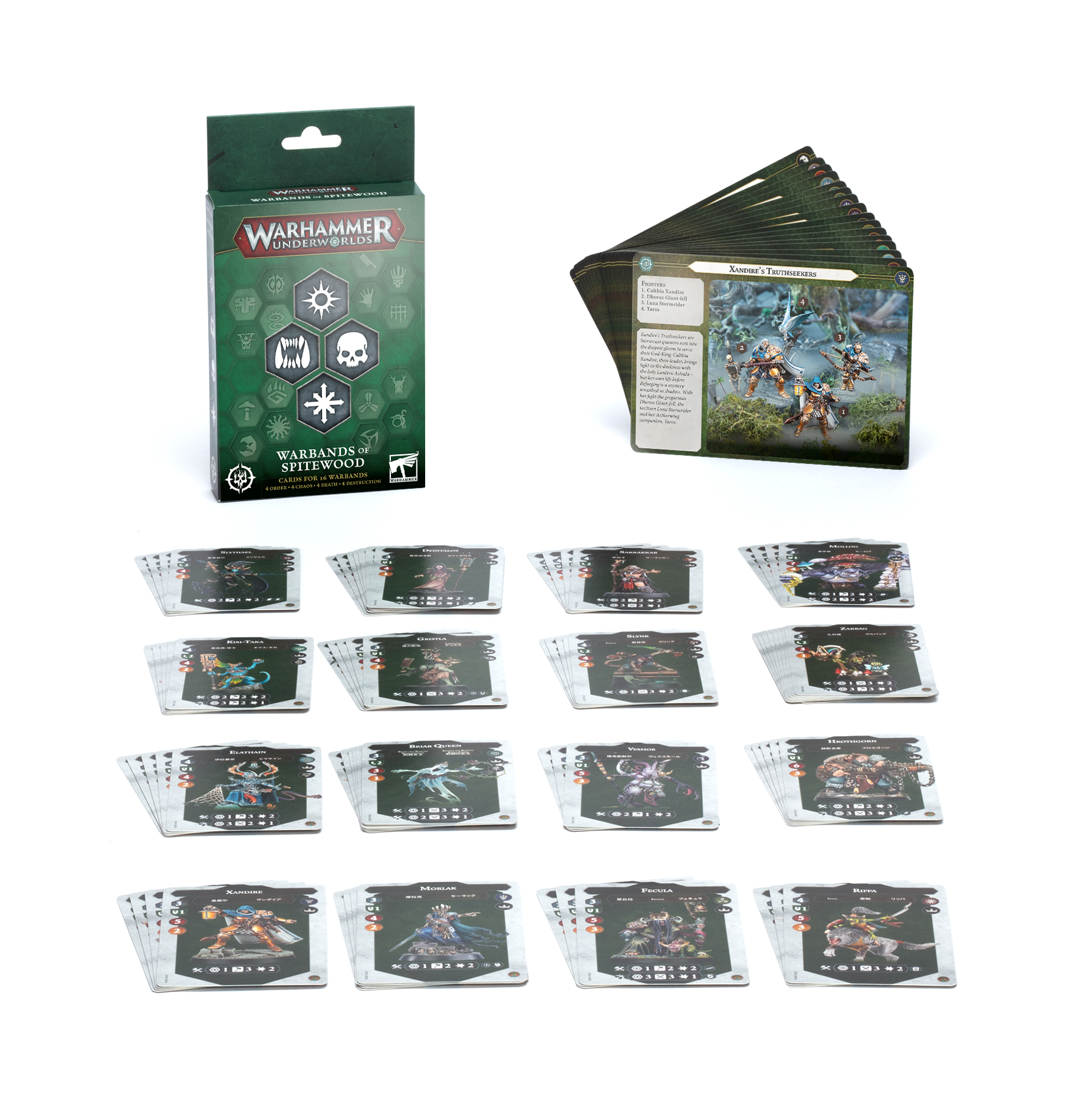 Warhammer Underworlds: Warbands of Spitewood Cards