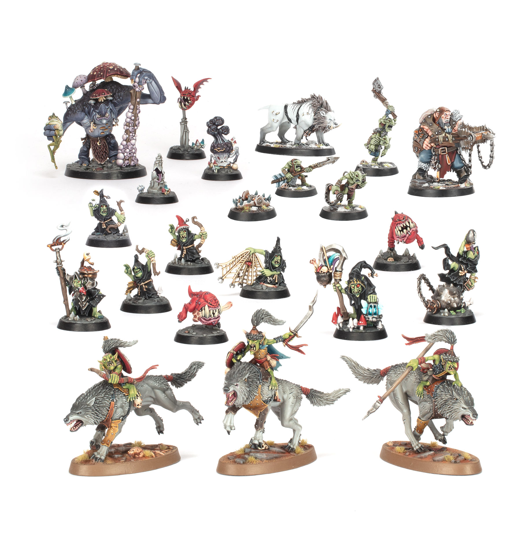 Warhammer Underworlds: Destruction Warbands: Gitz and Goliaths box art