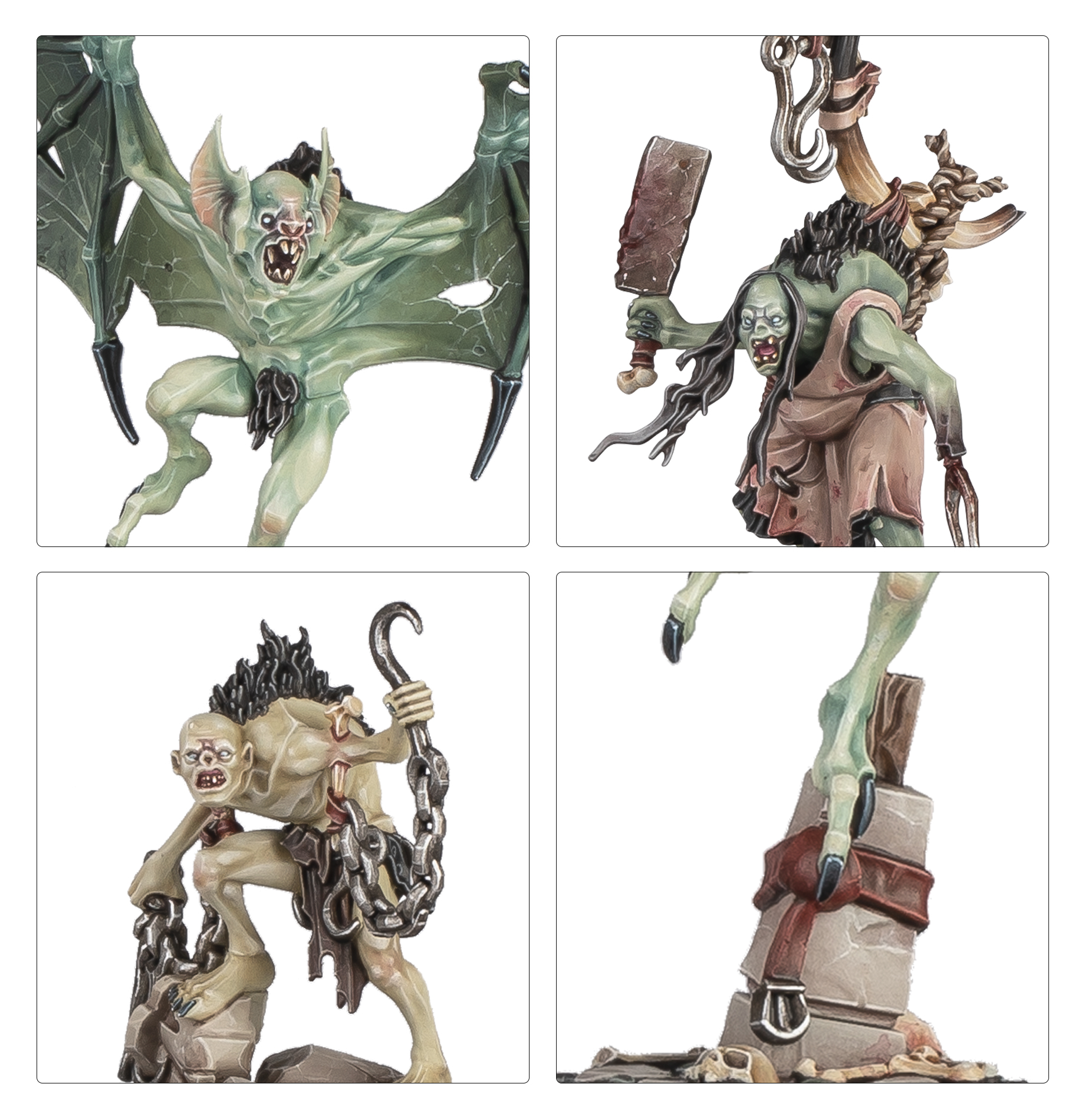 Painted showcase model