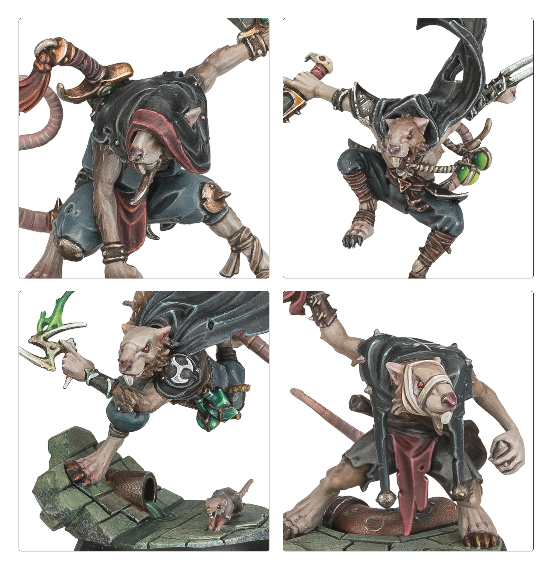 Detailná maľba modelu