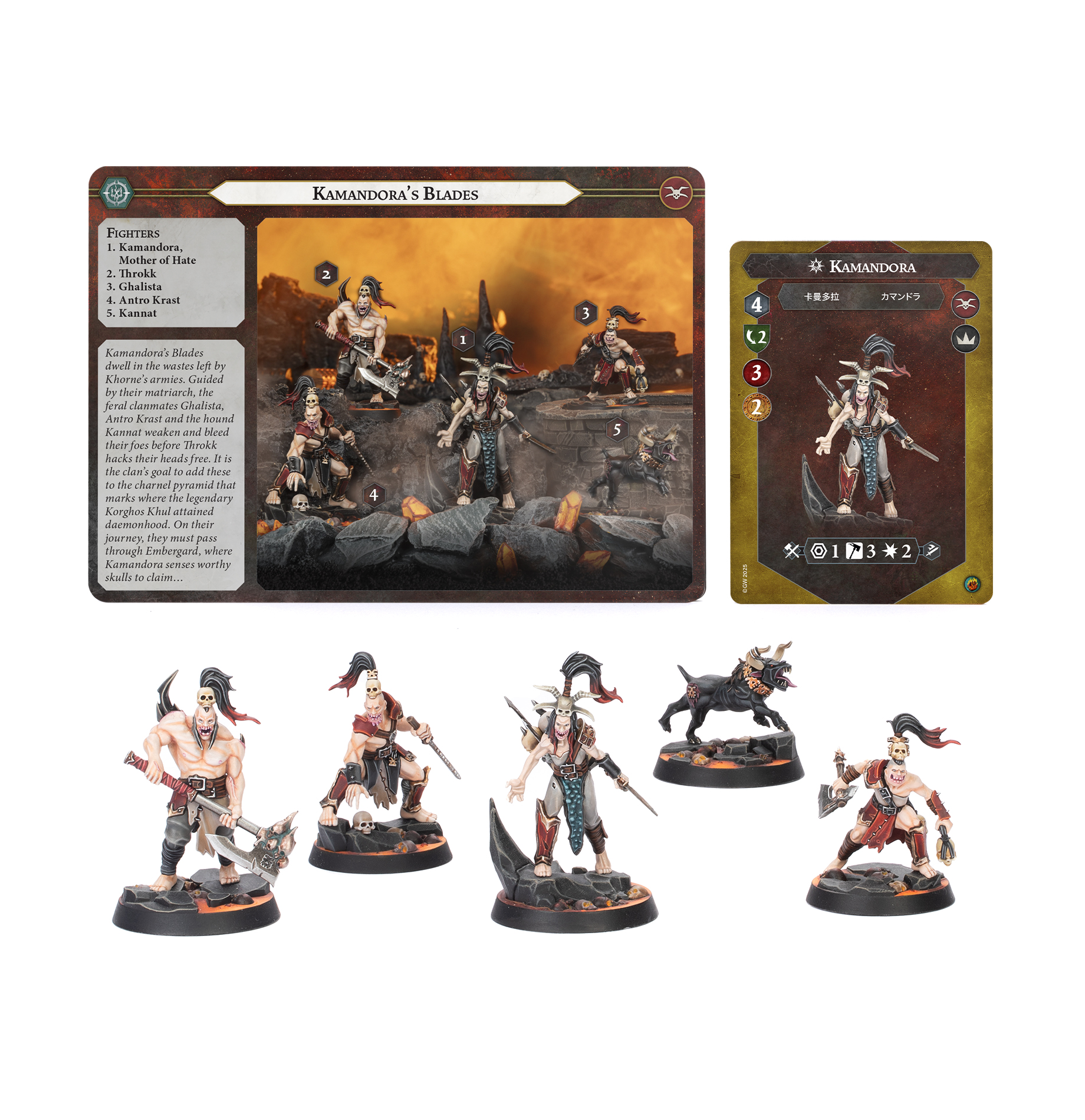 Warhammer Underworlds: Kamandora's Blades box art