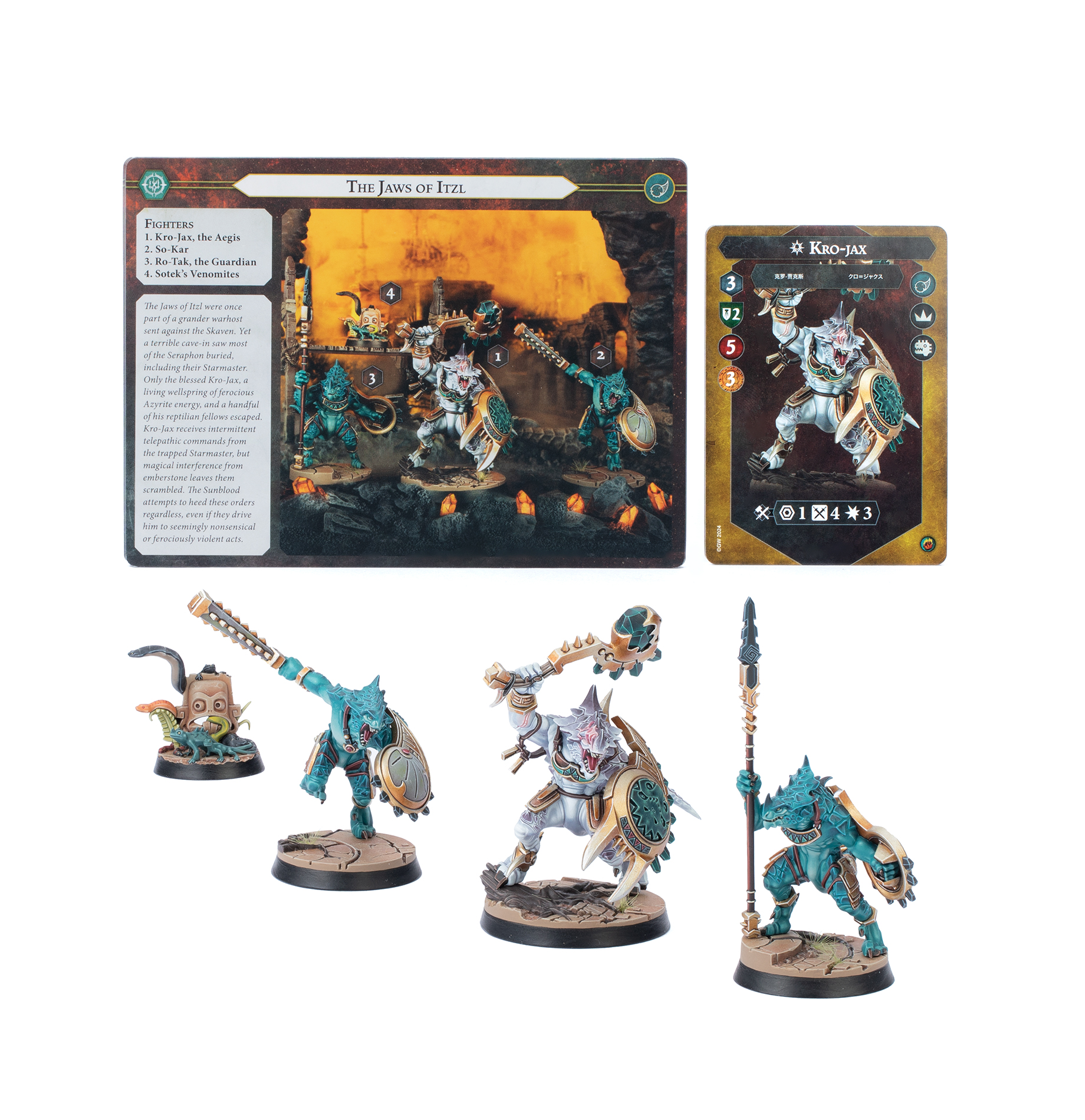 Warhammer Underworlds: Jaws of Itzl box art