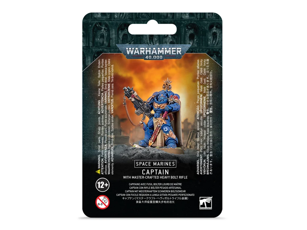 Captain in Gravis Armour deployed on battlefield