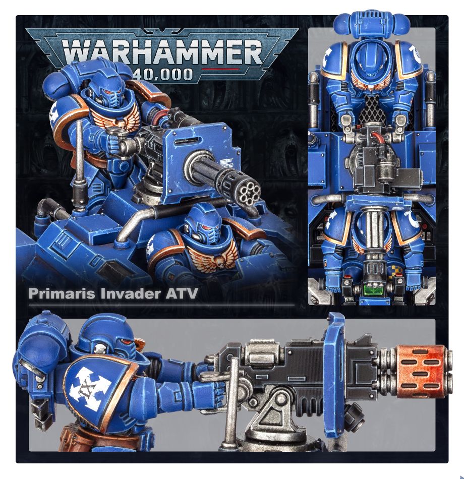 Maľovanie modelu Invader ATV