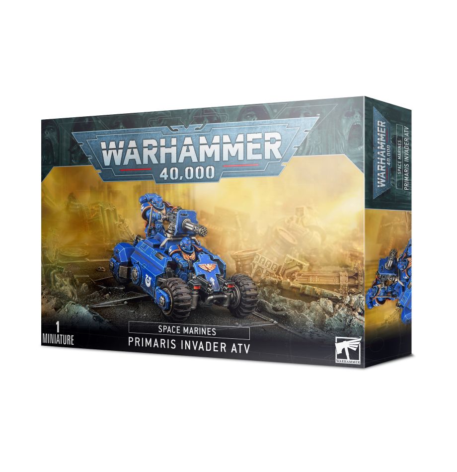 Primaris Invader ATV v akčnej pozícii
