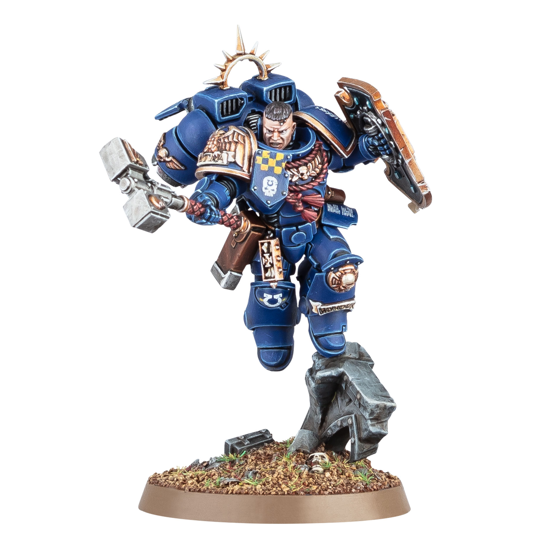 Space Marines: Captain with Jump Pack and Relic Shield box art
