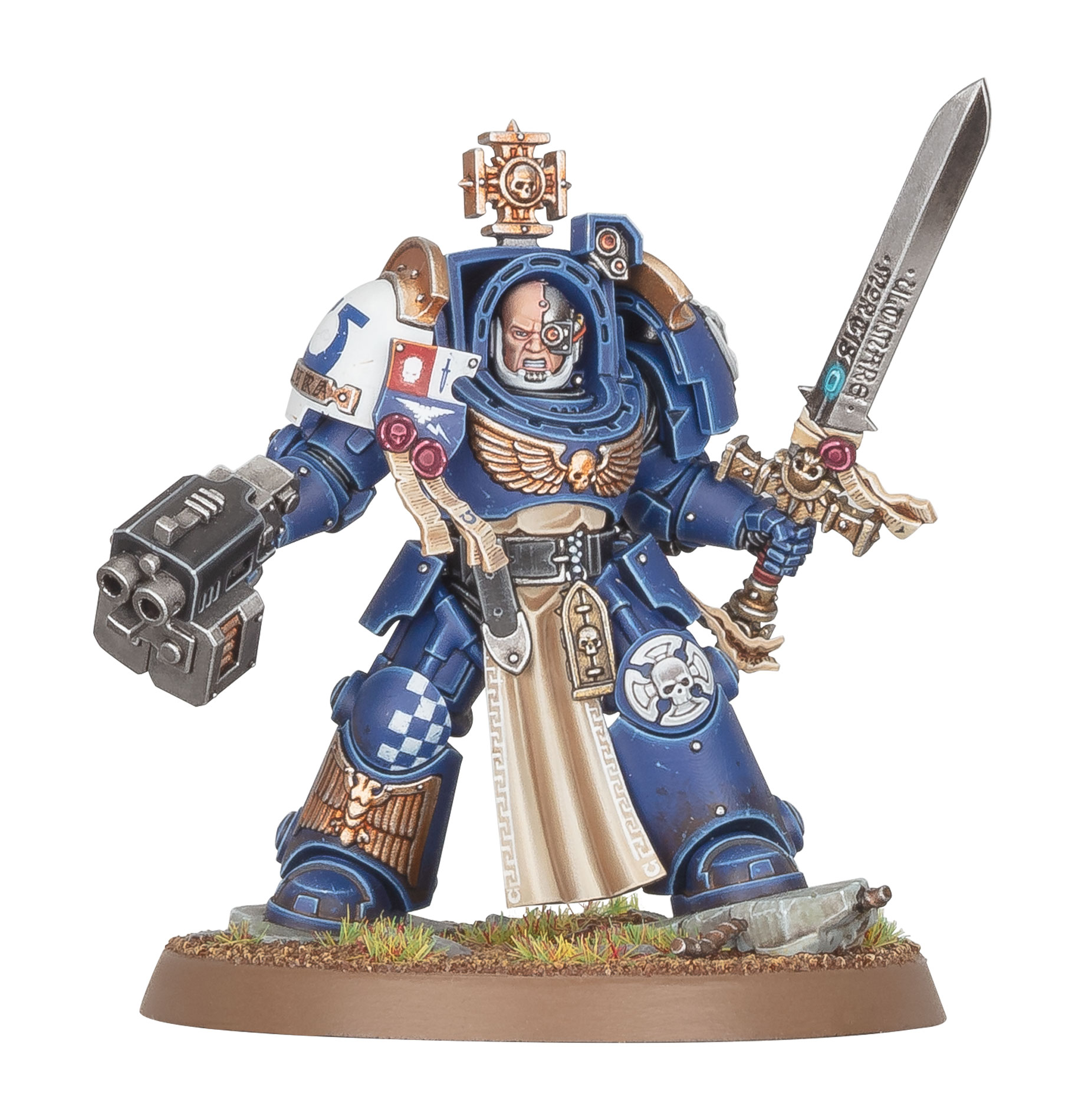Space Marines - Captain in Terminator Armour box art