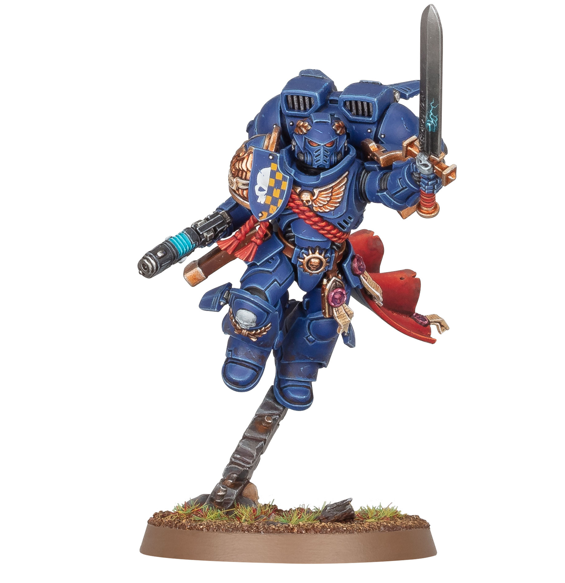Space Marines - Captain with Jump Pack box art