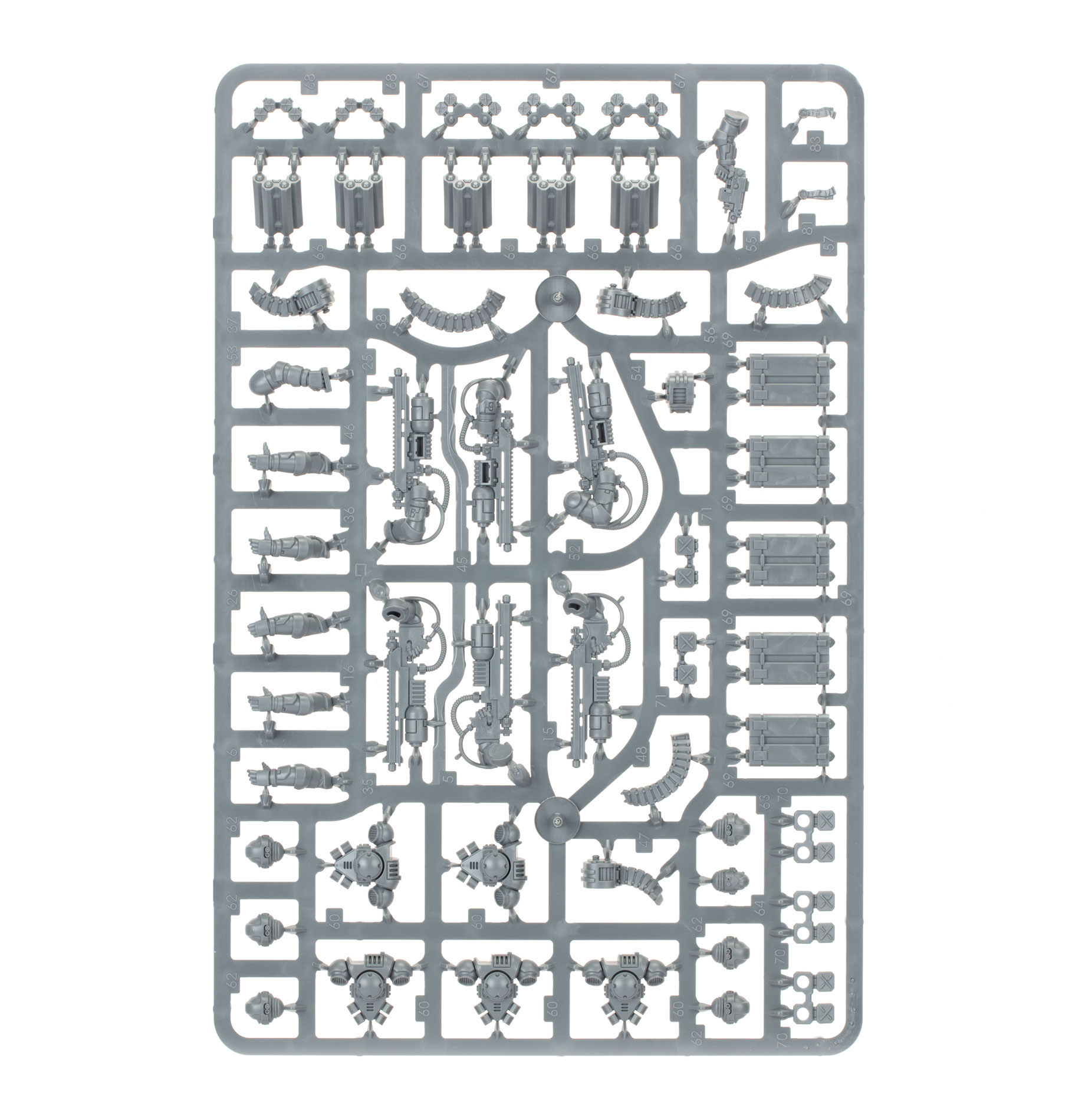 Desolation Squad boxes and components