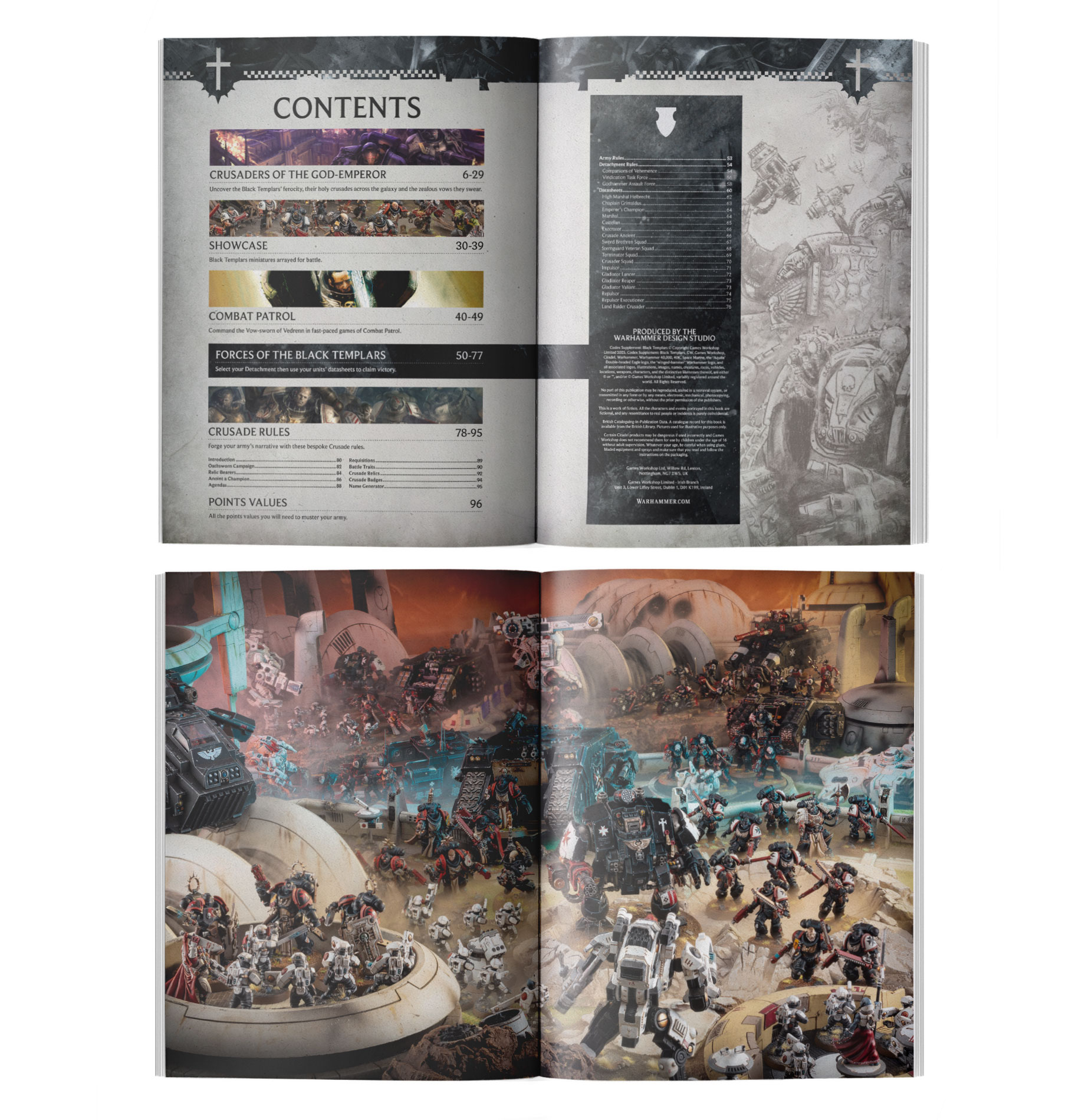 Warhammer 40K: Codex Supplement: Black Templars cover