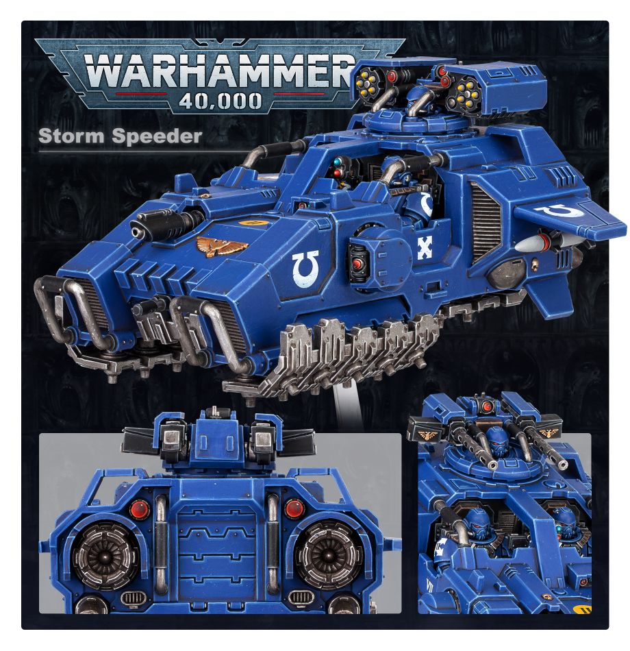 Storm Speeder Thunderstrike – detail zbraní