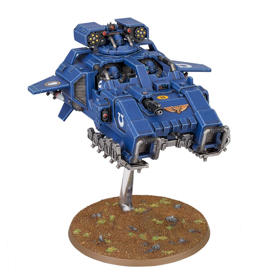 Storm Speeder Thunderstrike – predný pohľad na model