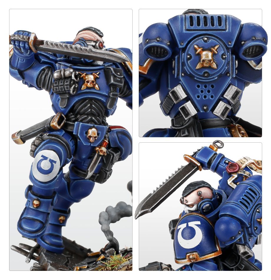 Lieutenant in Reiver Armour - detail výstroja