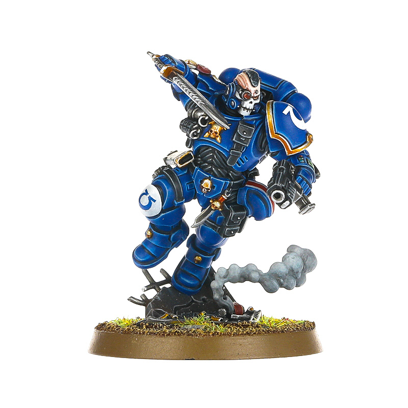 Lieutenant in Reiver Armour - celkový pohľad na miniatúru