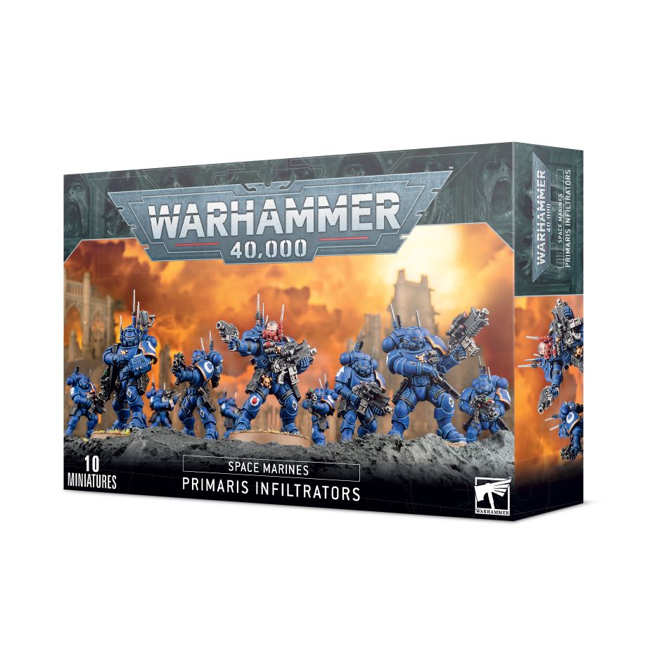 Plastic components sprue for Infiltrator Squad