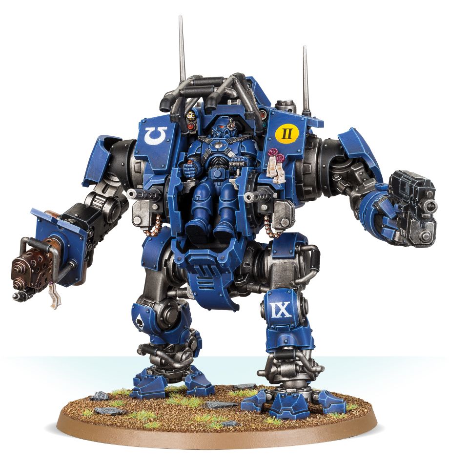 Invictor Tactical Warsuit - overall view of the model