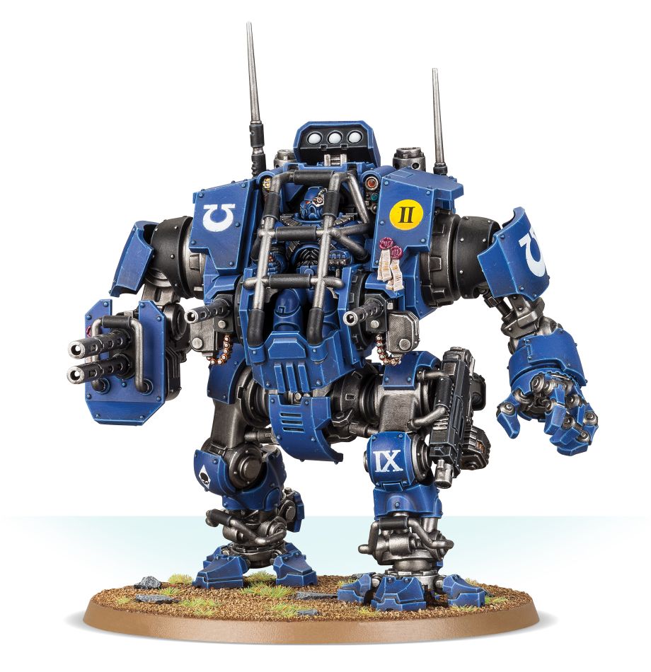 Warhammer 40K: Space Marines - Invictor Tactical Warsuit box art