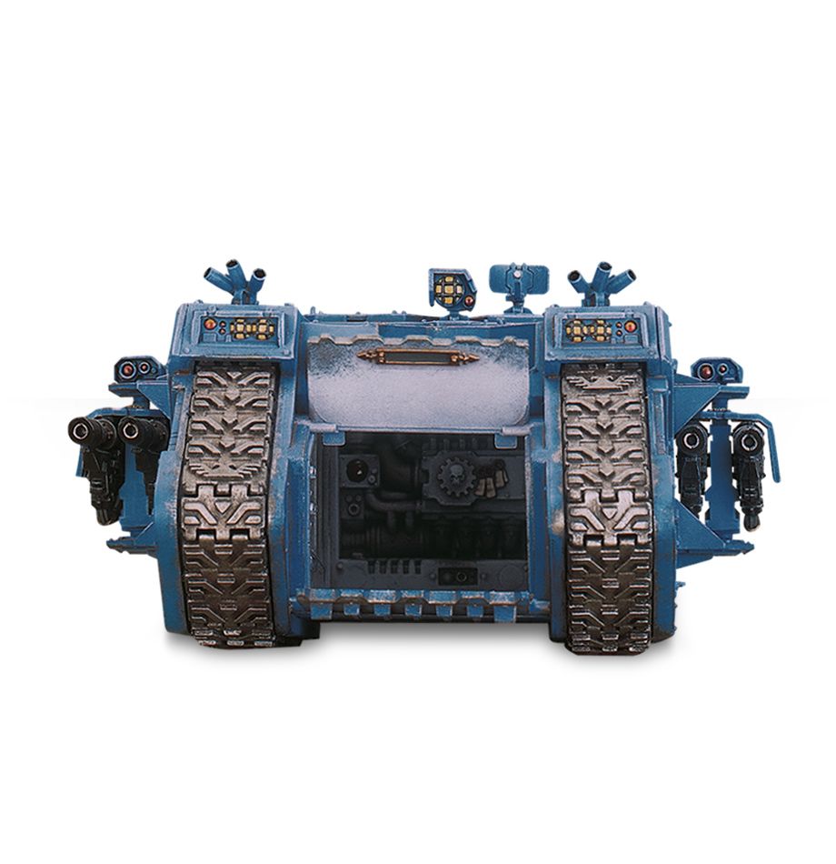 Space Marine Land Raider - view of sponsons