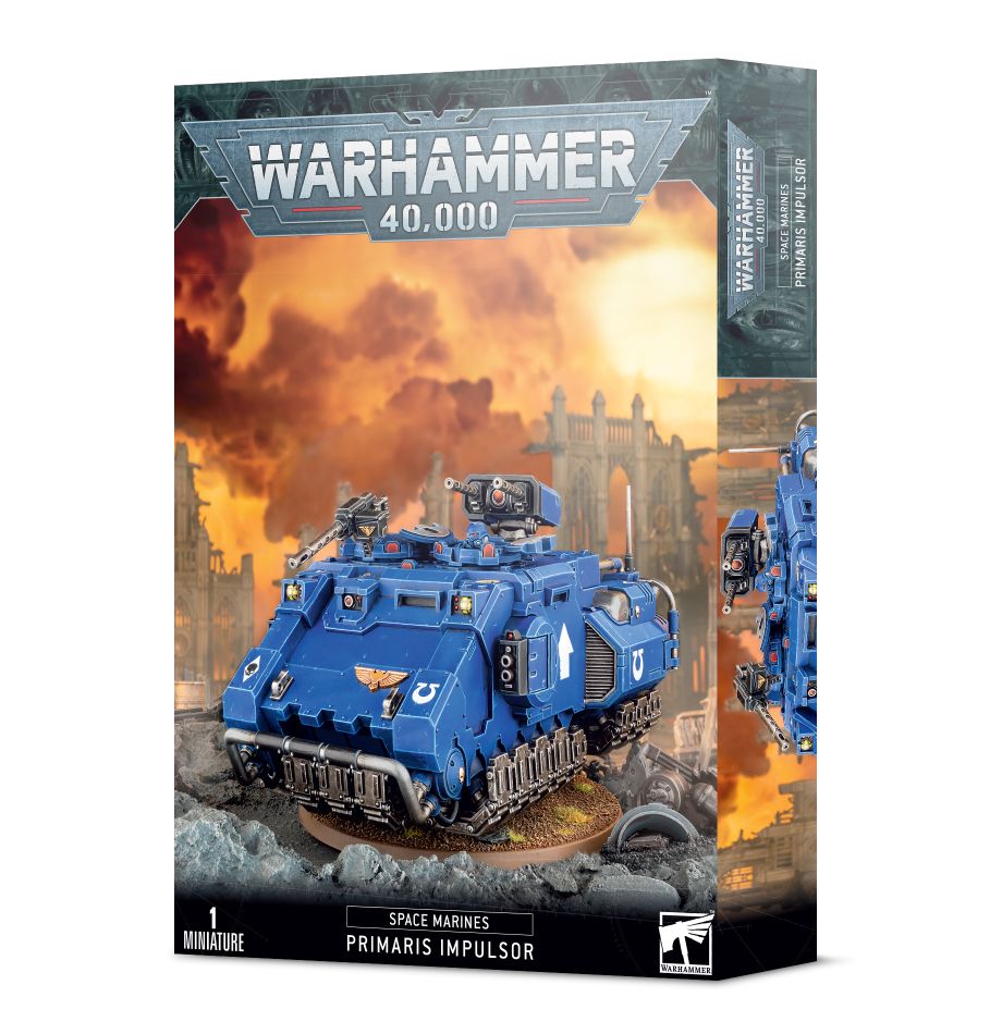 Primaris Impulsor – weaponry detail
