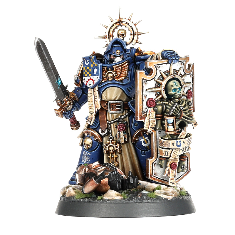 Space Marine Captain s relikvovým štítom