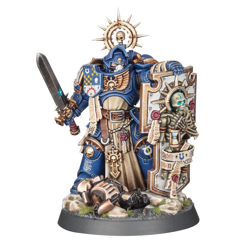 Warhammer 40K: Space Marines - Captain with Relic Shield obal produktu