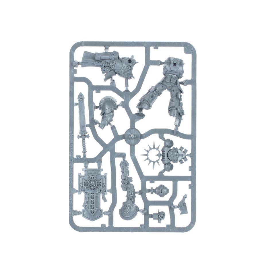 Detailed view of the Lieutenant miniature