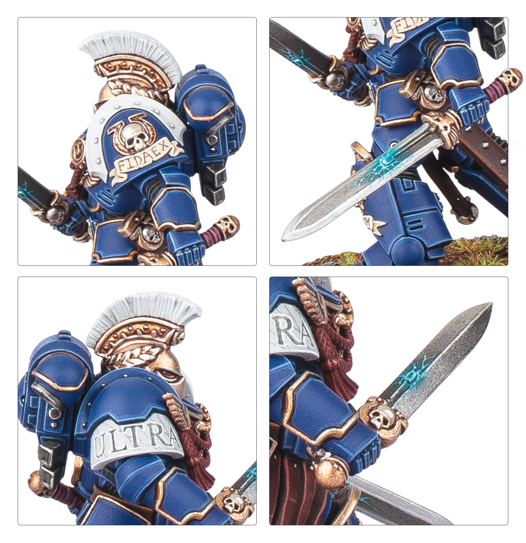 Detail of Victrix Honour Guard armour