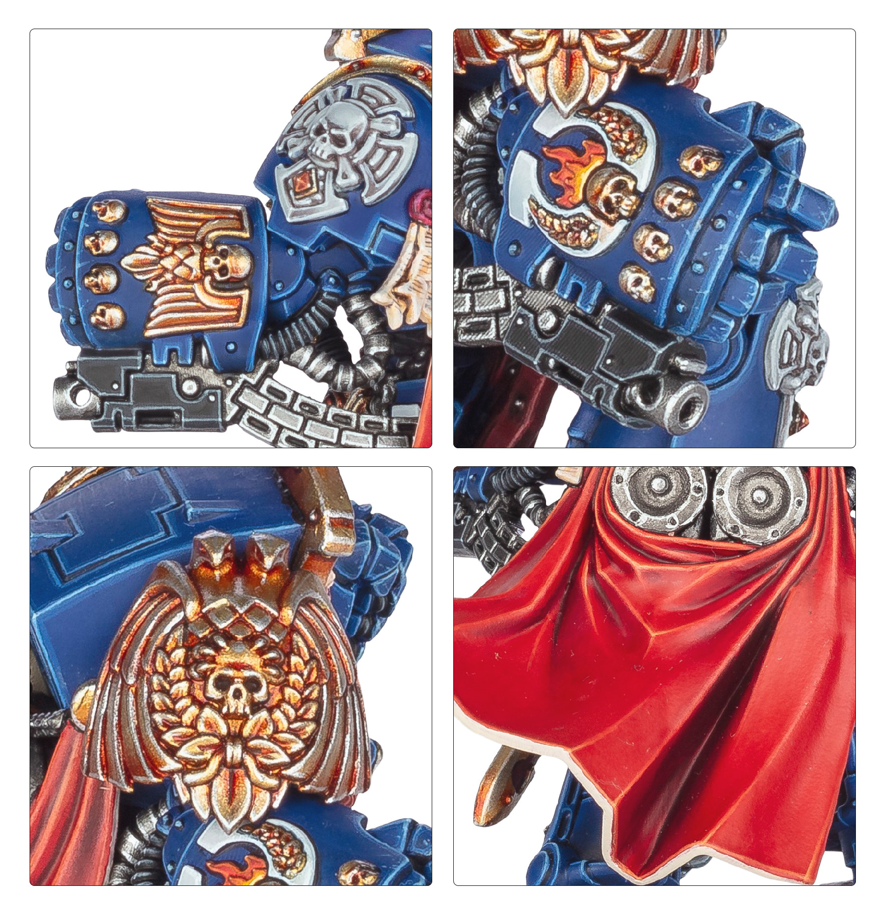 Marneus Calgar in Armour of Antilochus close-up view