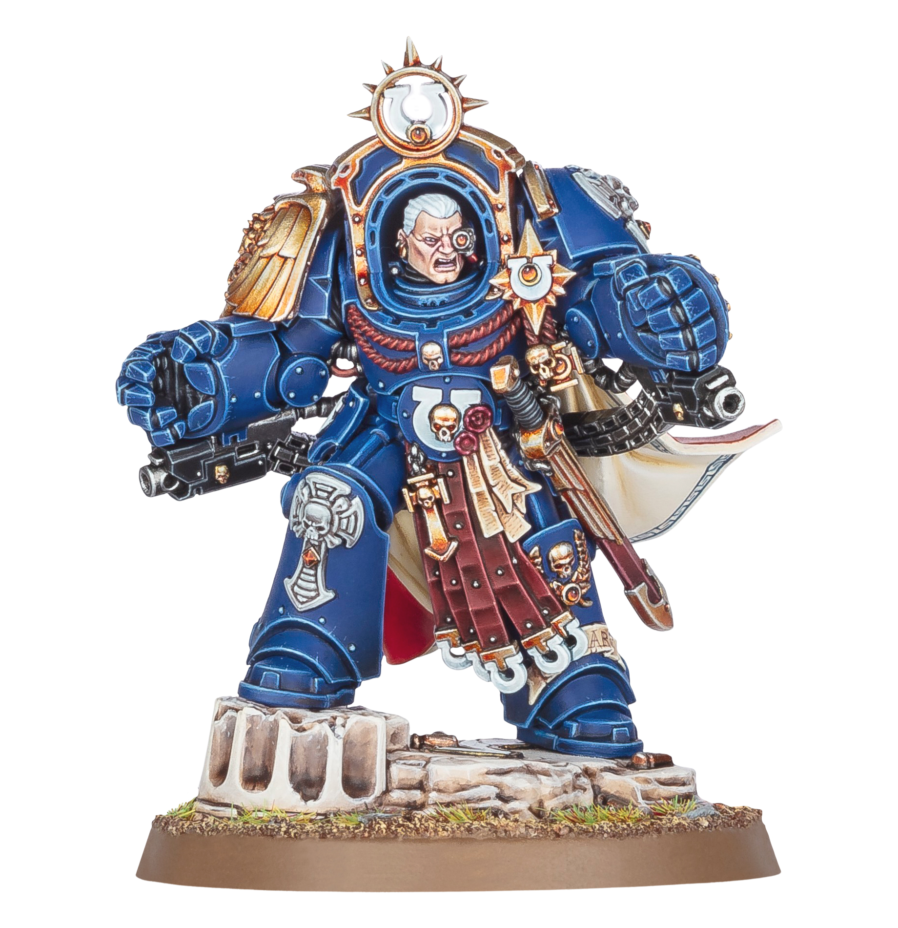 Marneus Calgar in Armour of Antilochus box art