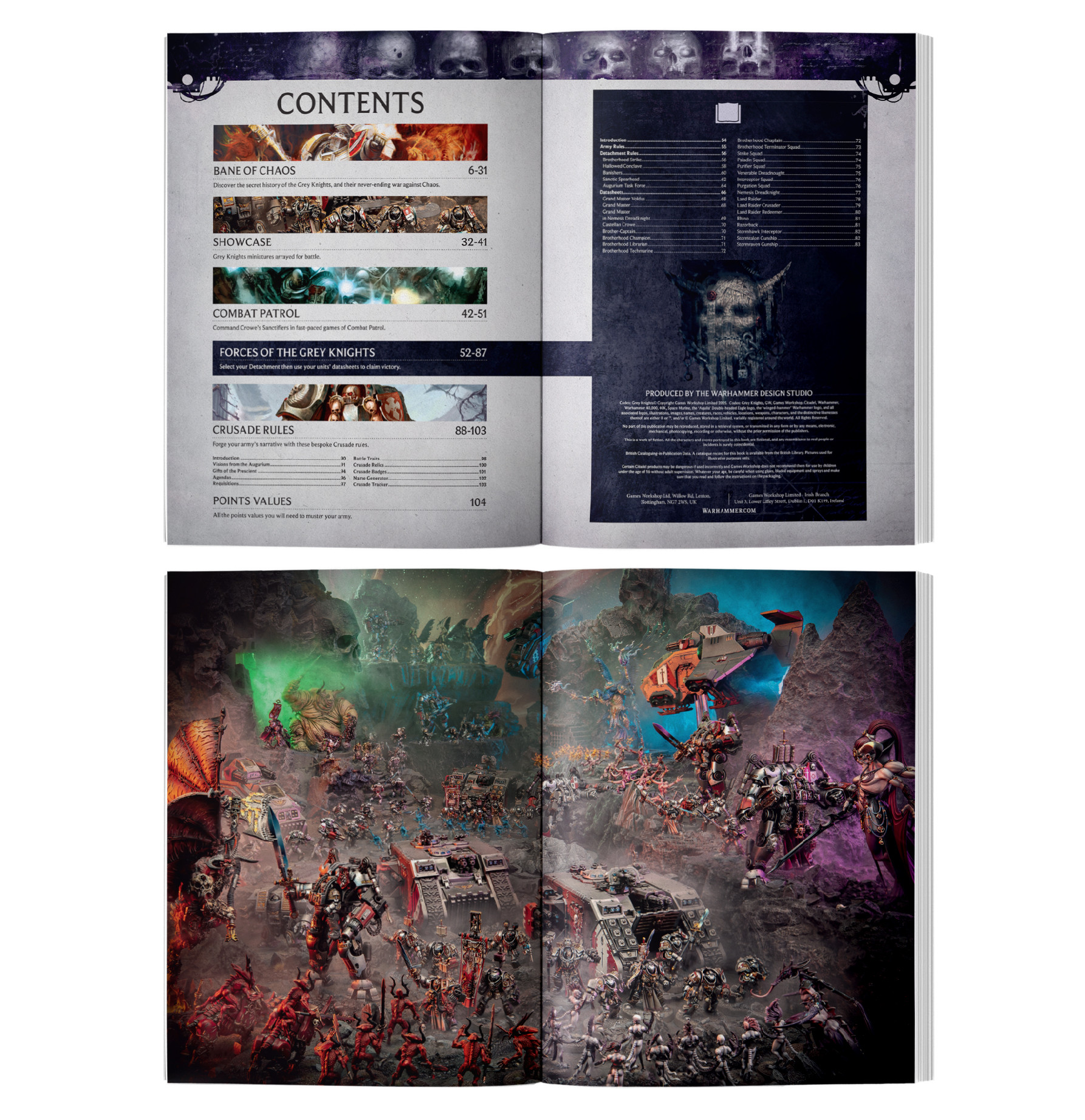 Warhammer 40,000 Codex Grey Knights ukážka