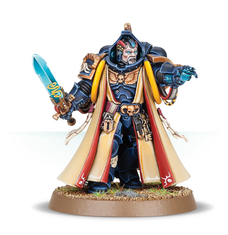 Space Marines Primaris Librarian box art