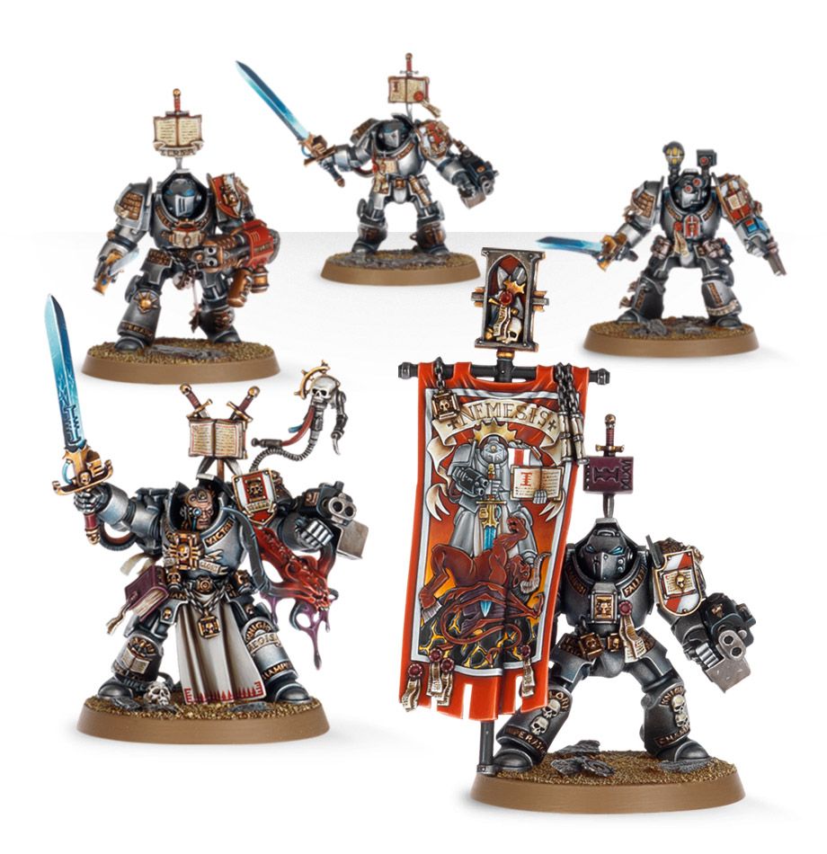 Grey Knights Paladins box art
