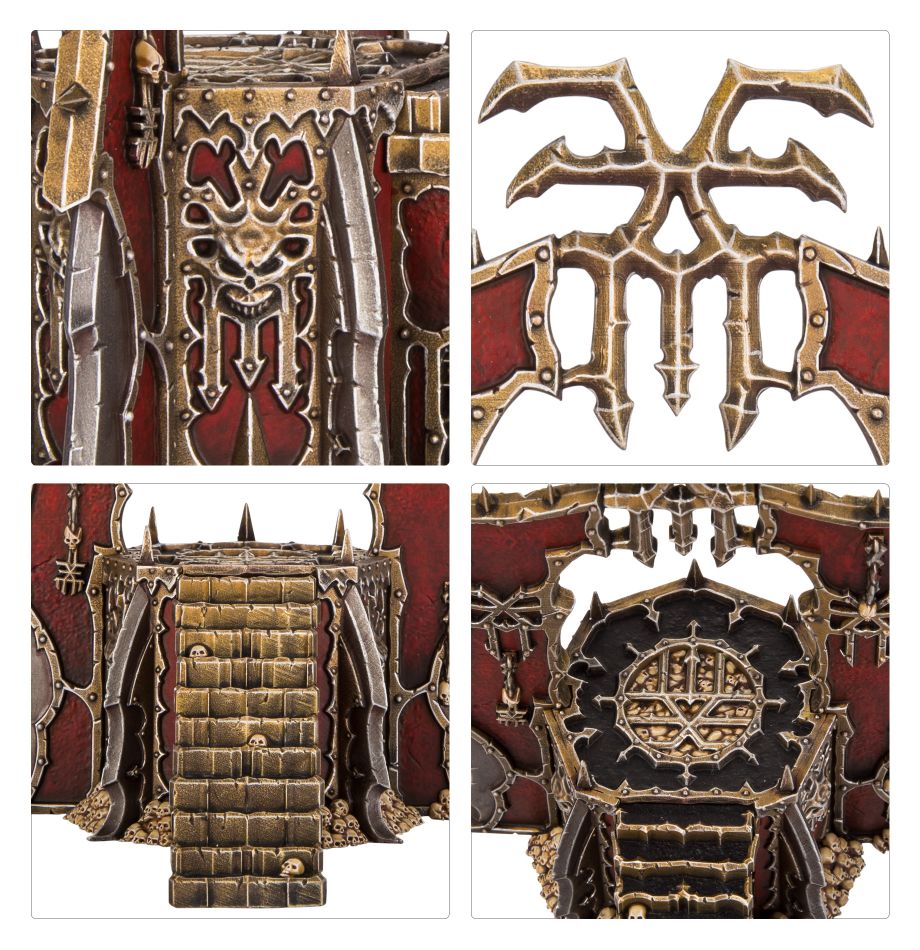 Skull Altar on a battle board
