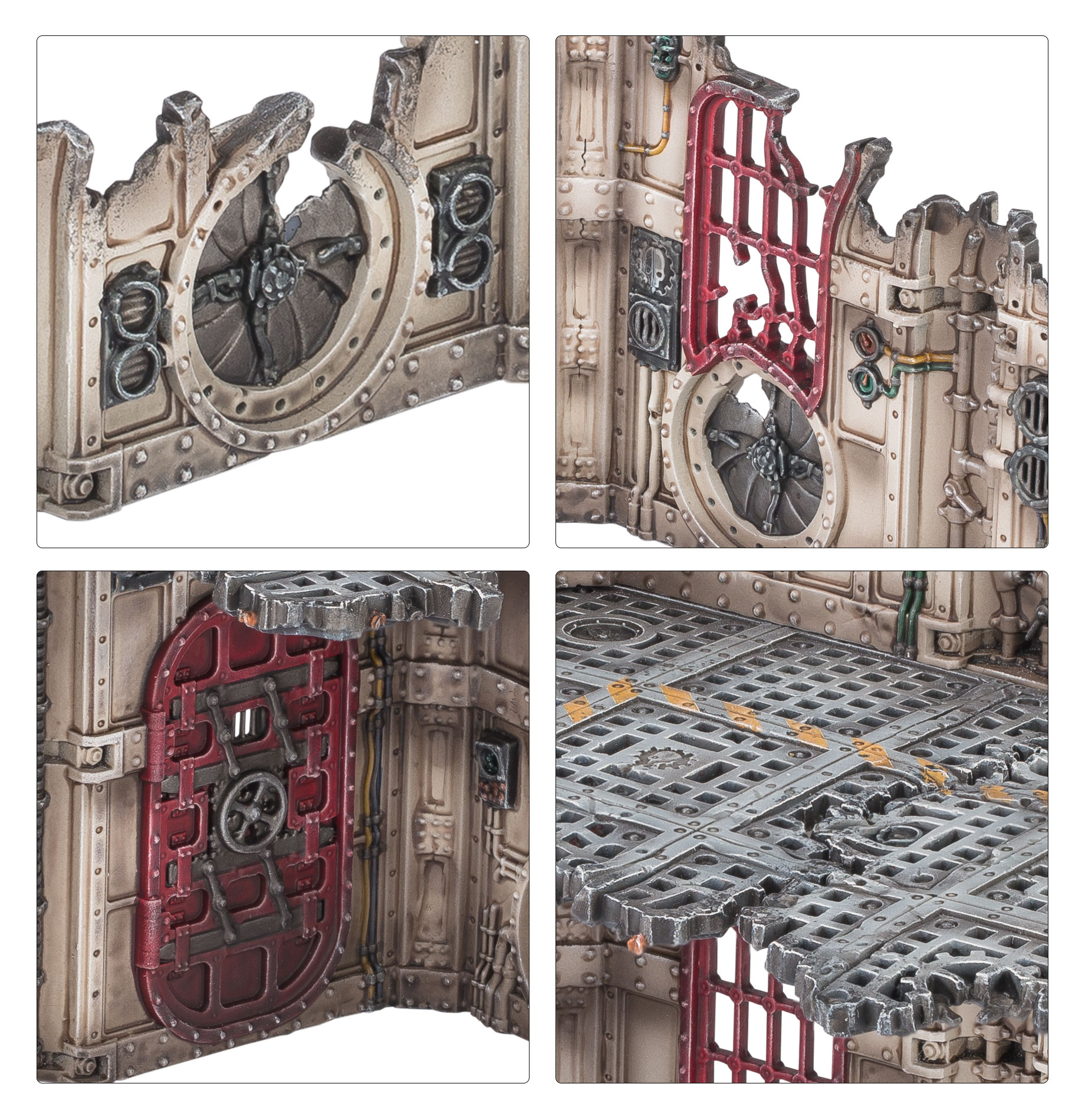 Industrial terrain details and structures