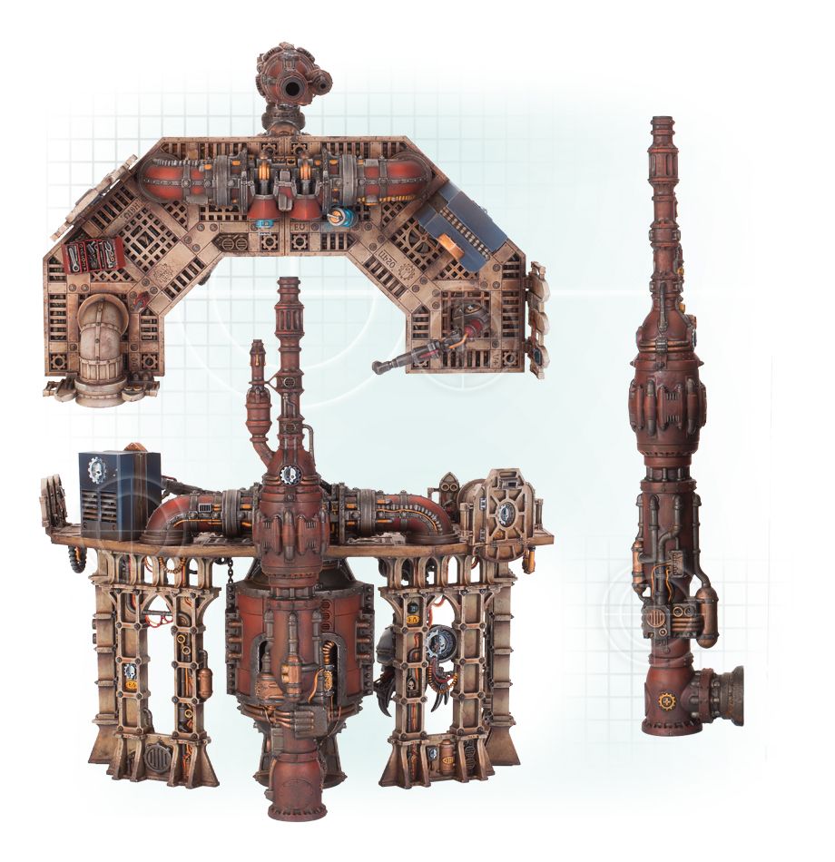 Sacristan Forgeshrine miniature