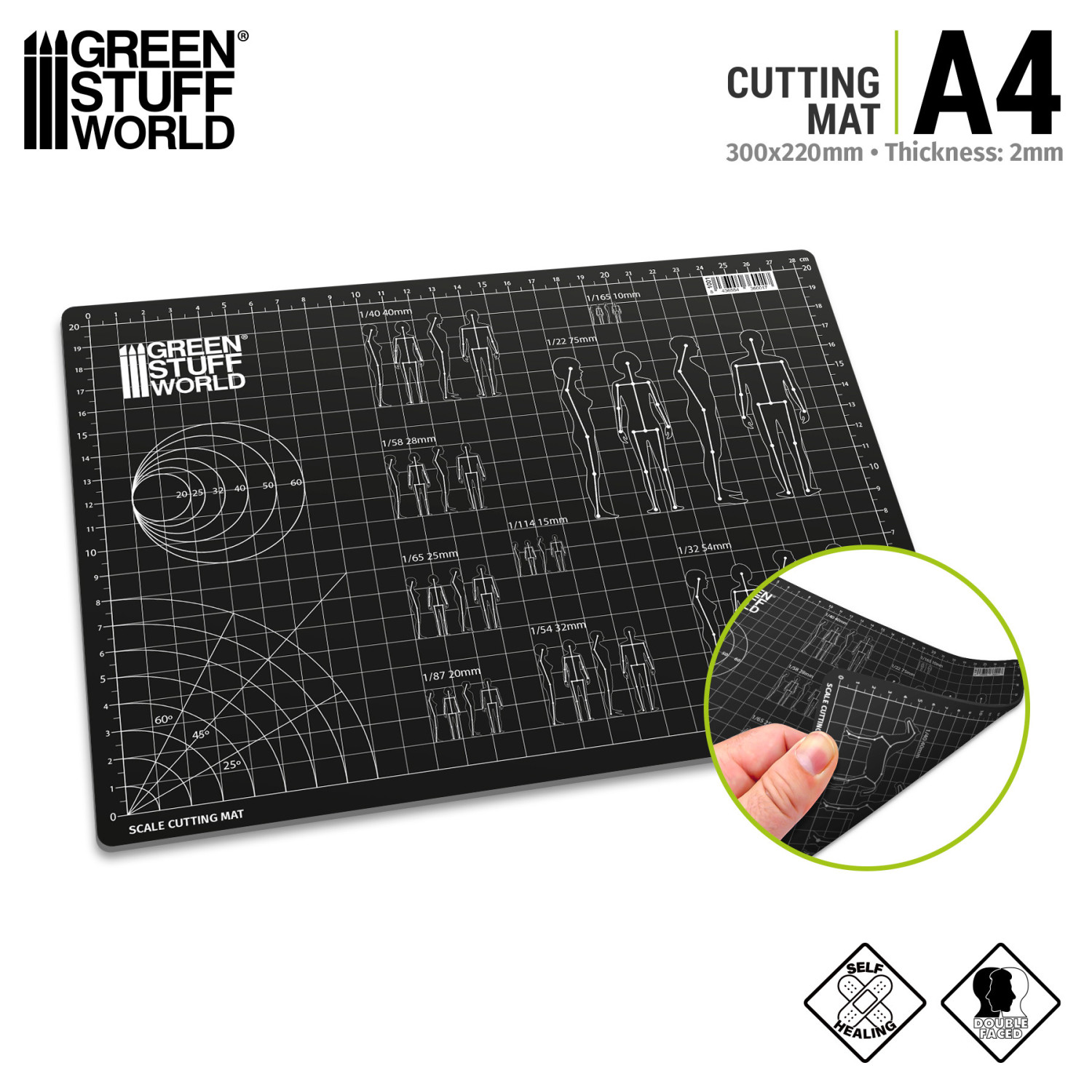 Scale Cutting Mat A4