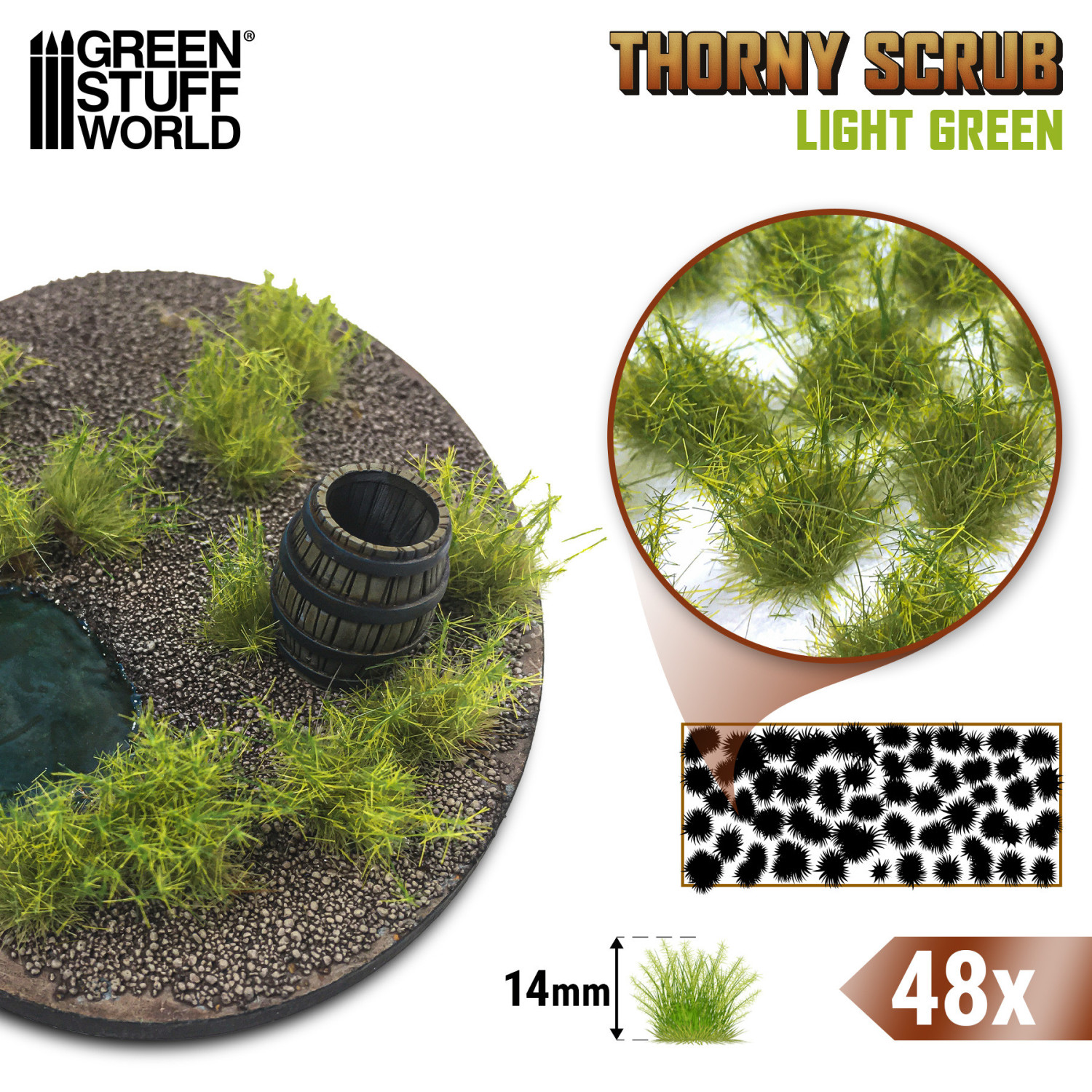 Thorny Scrubs - LIGHT GREEN
