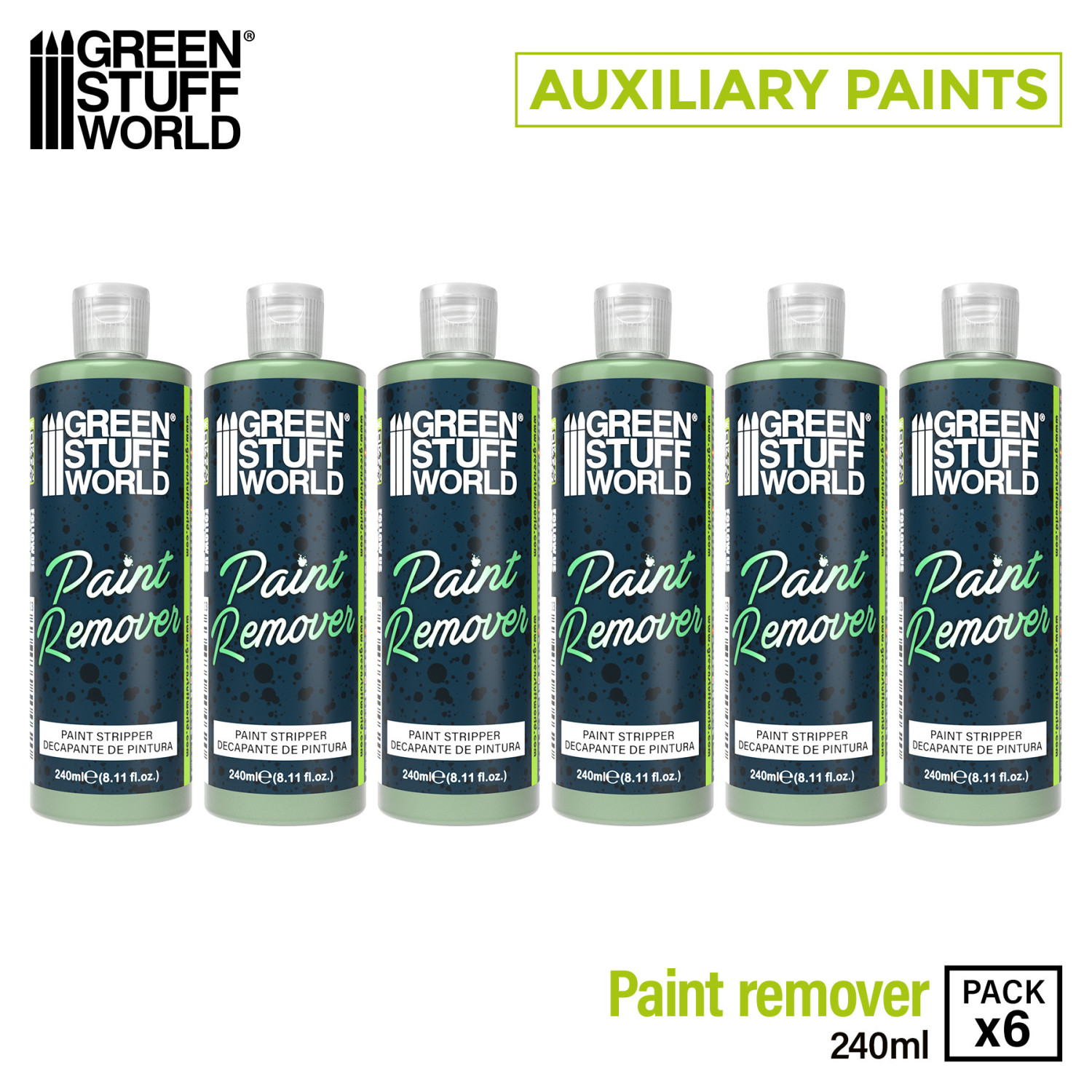Paint Remover 240 ml (Pack x6)