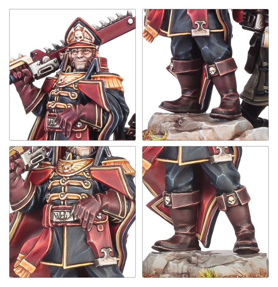 Detail of Ciaphas Cain’s weapon