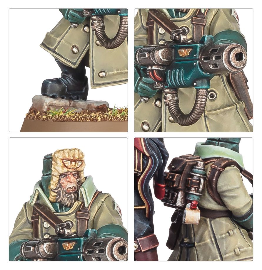 Ciaphas Cain on the battlefield