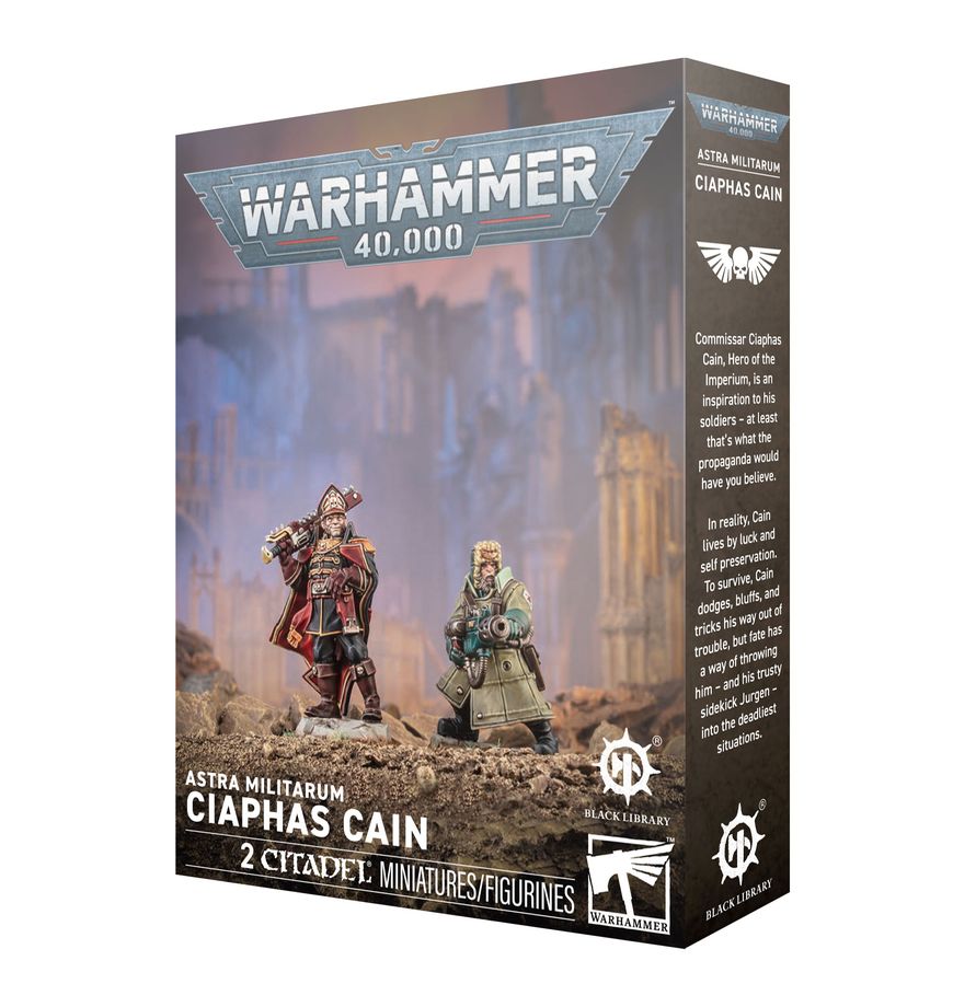 Ciaphas Cain box contents