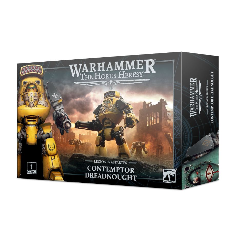 Detaily zbraní Contemptor Dreadnought